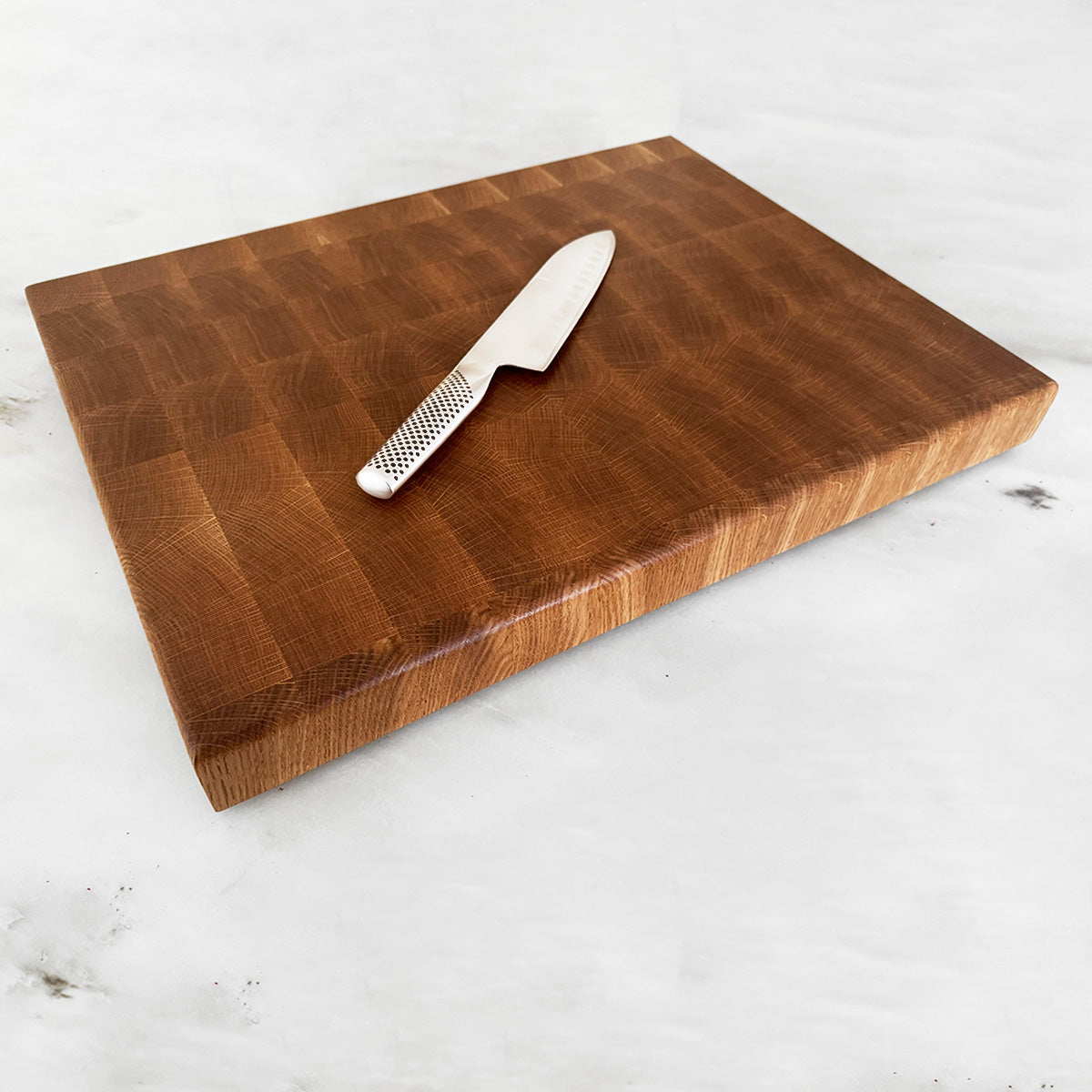 White Oak End Grain Cutting Board "The Bellair"