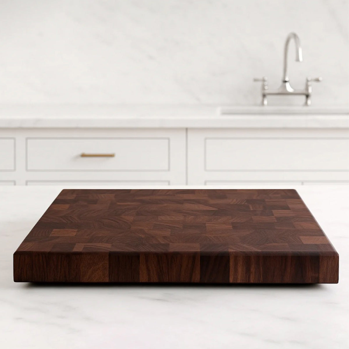Walnut End Grain Cutting Board "The Beaumont"
