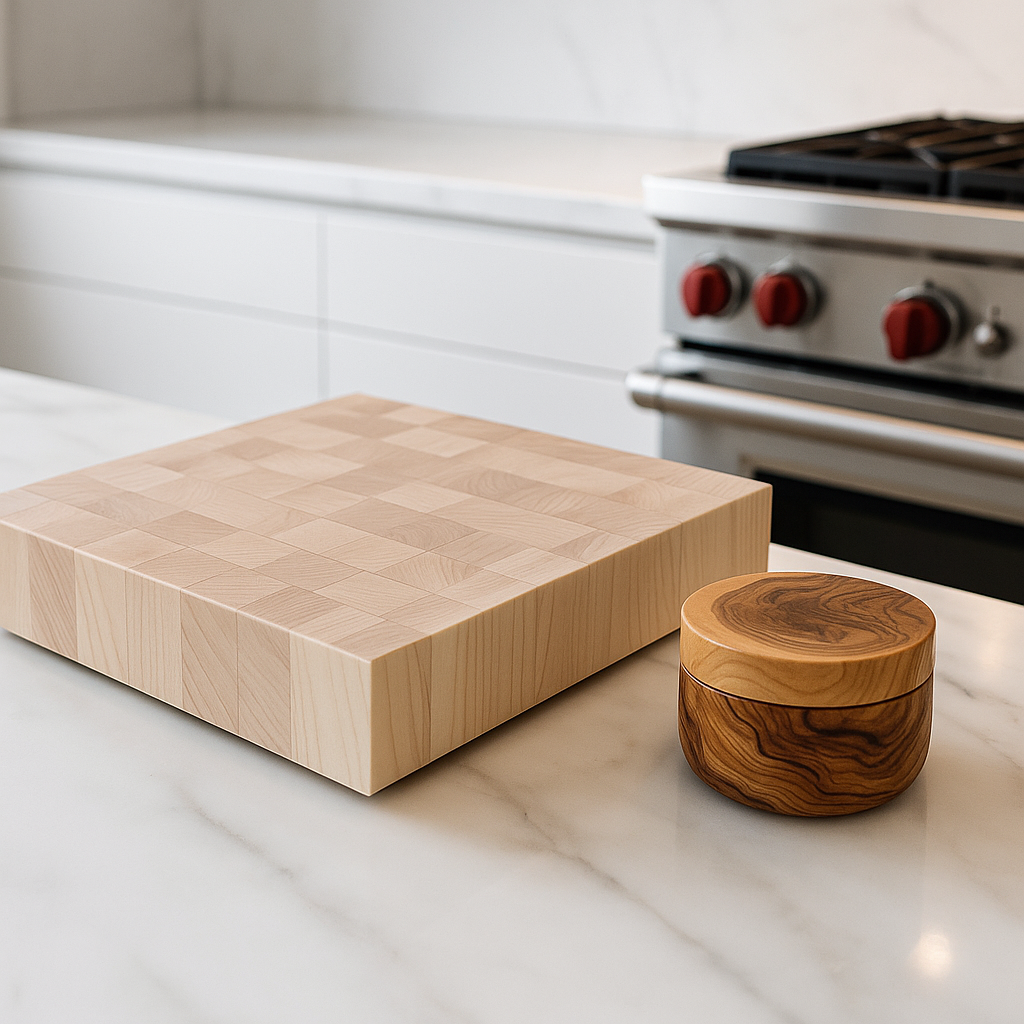 Olive Wood Salt Cellar