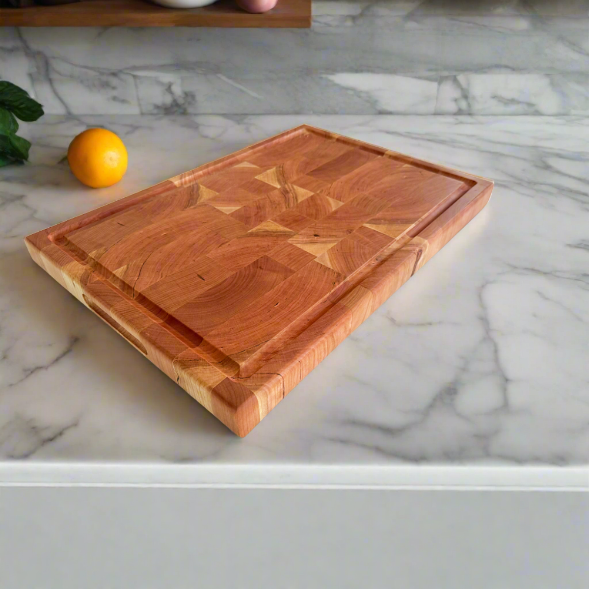 Cherry End Grain Chaos Cutting Board "The Price"