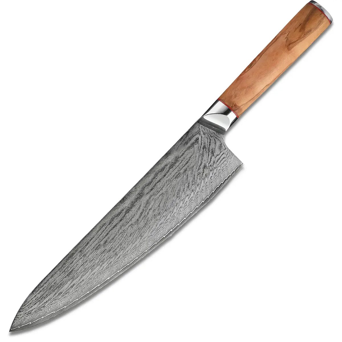 The Price 24 Damascus Steel Chef Knife – 9"
