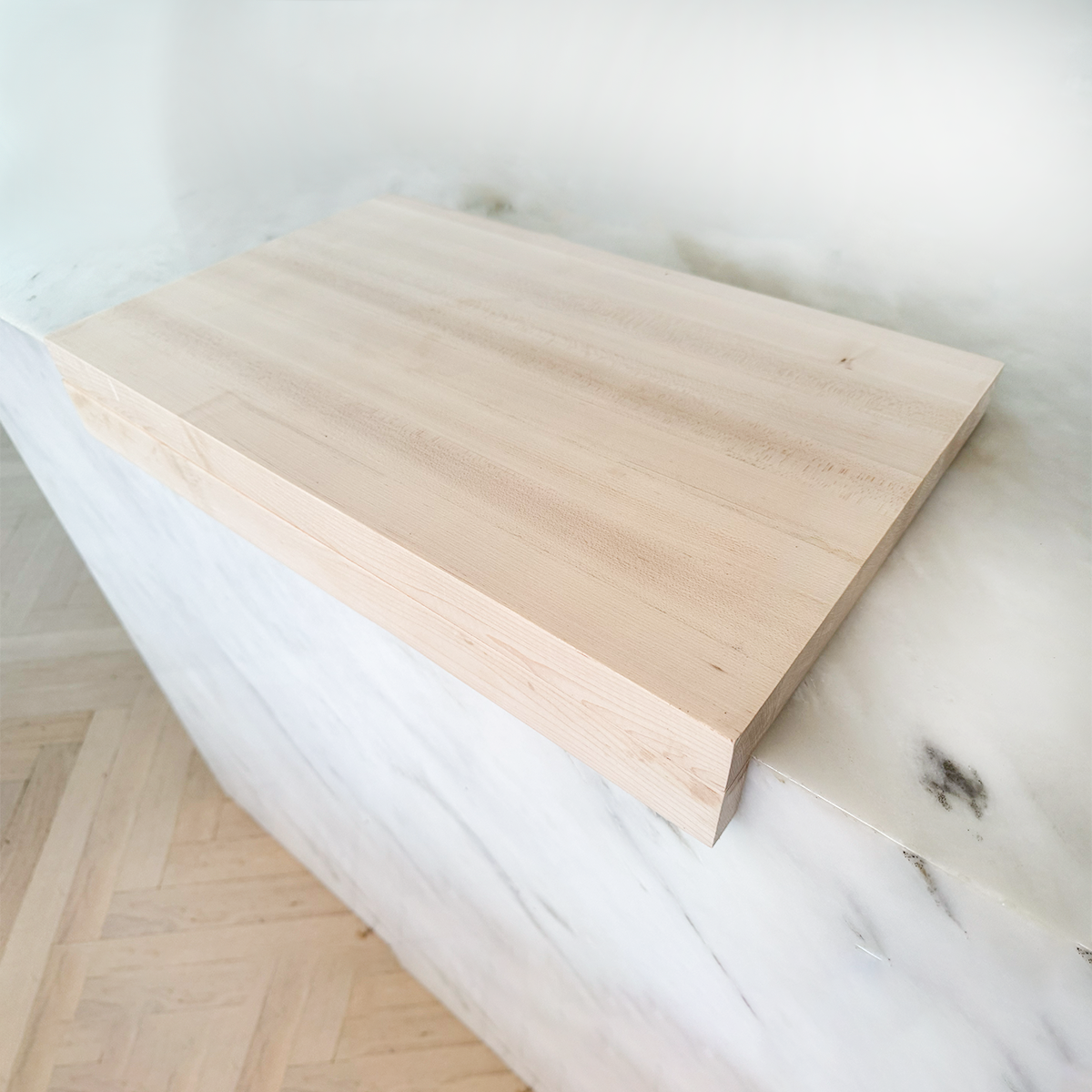 Maple Over The Counter Edge Grain Cutting Board "The Dupont"
