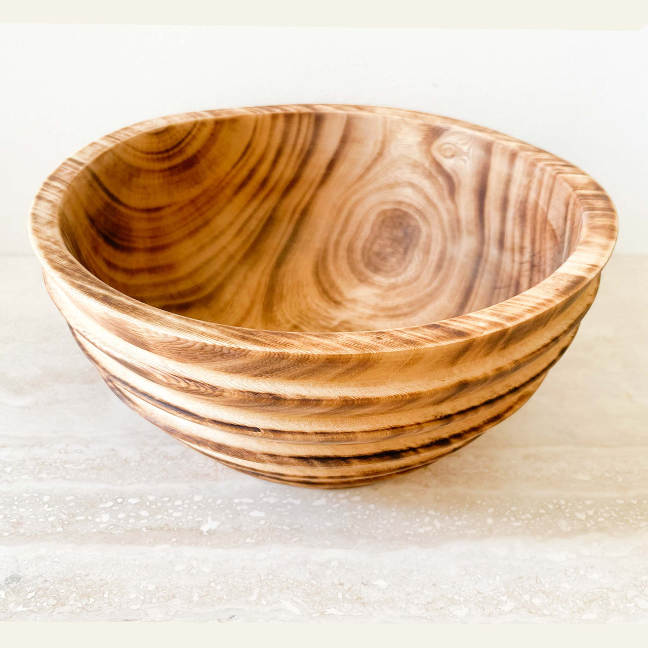 The Hive Wooden Salad Bowl