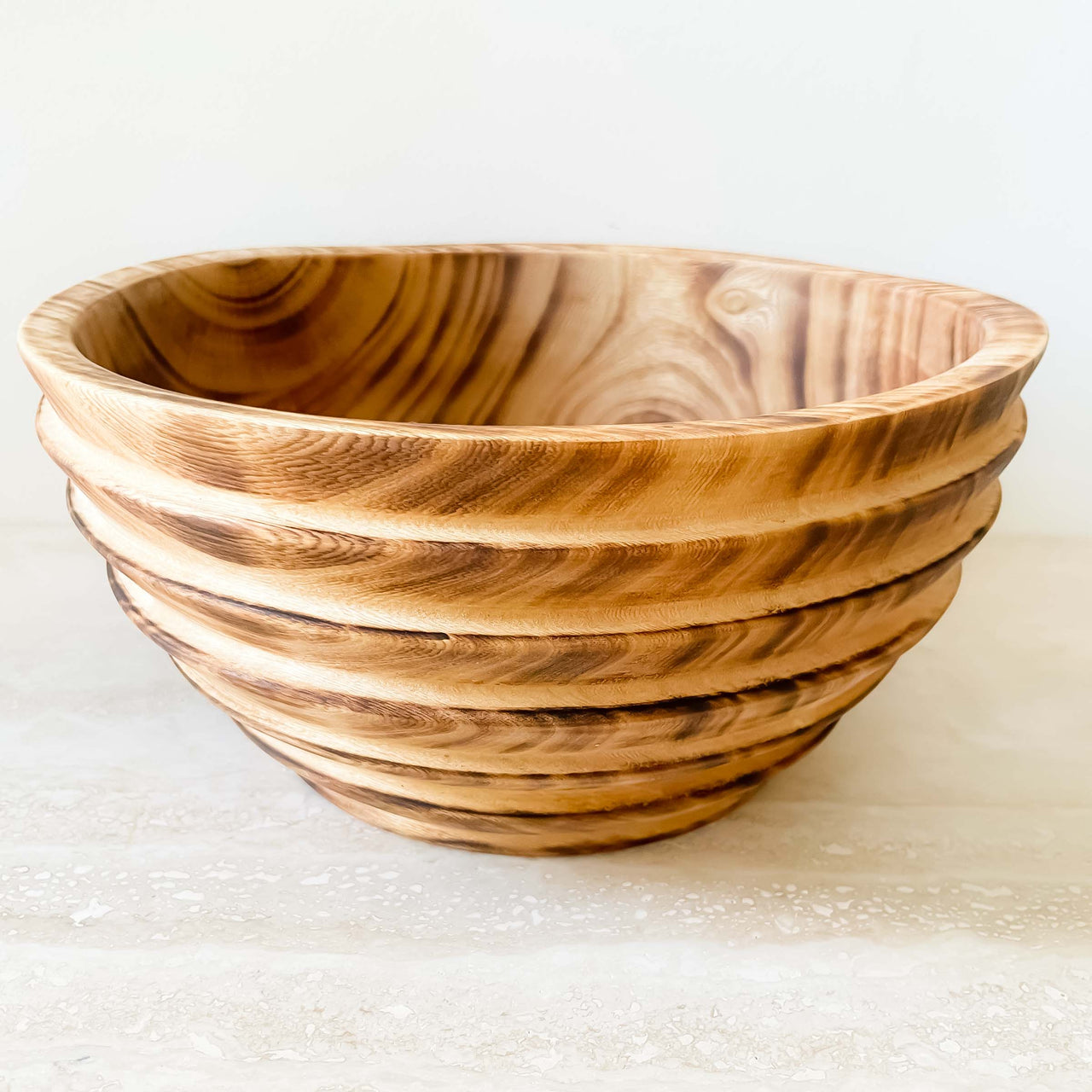 The Hive Wooden Salad Bowl