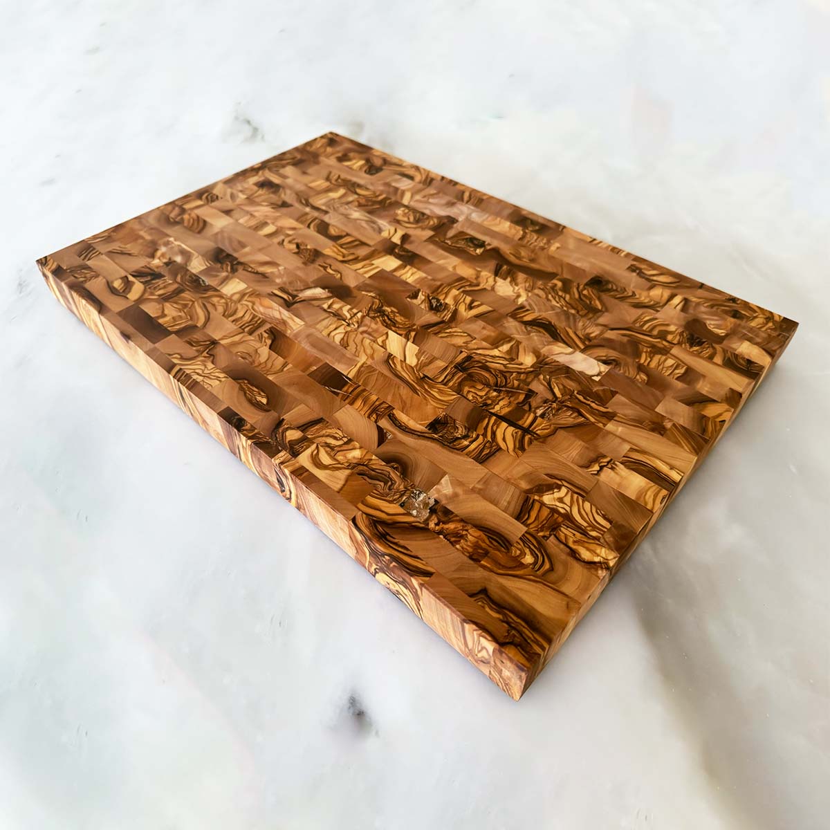 Olive Wood End Grain Cutting Board "The Yorkville"