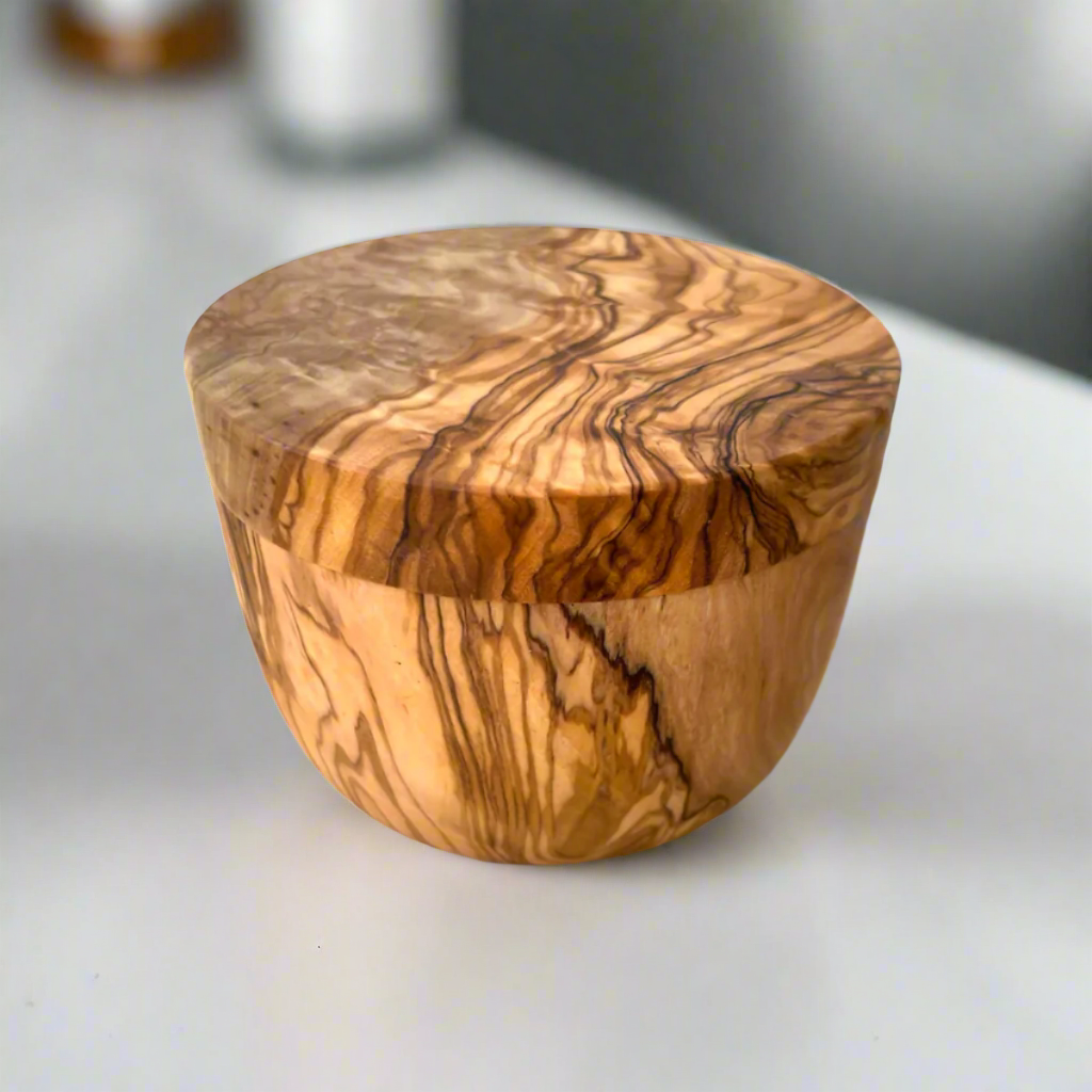 Olive Wood Salt Cellar