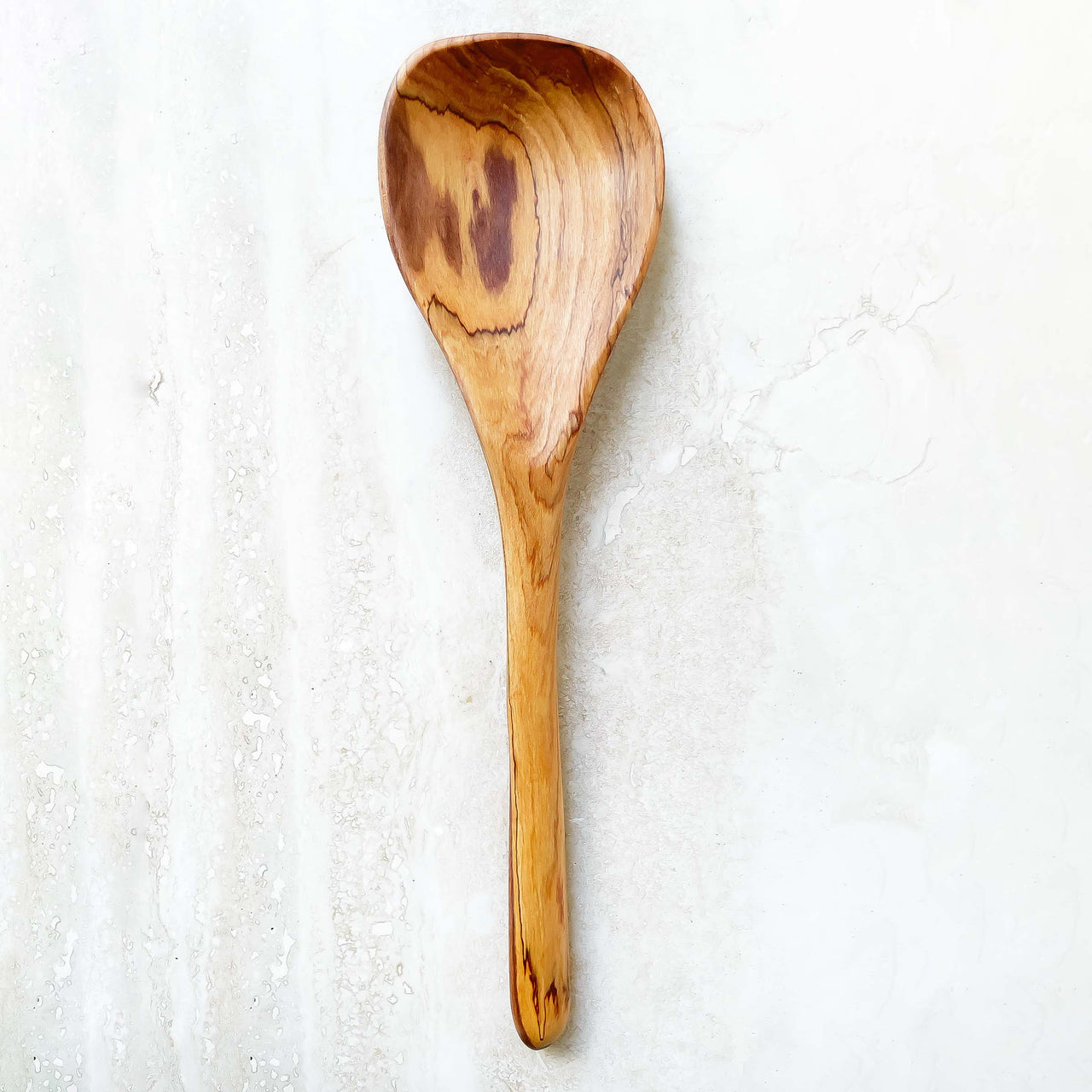 Large Olive Wood Serving Spoon
