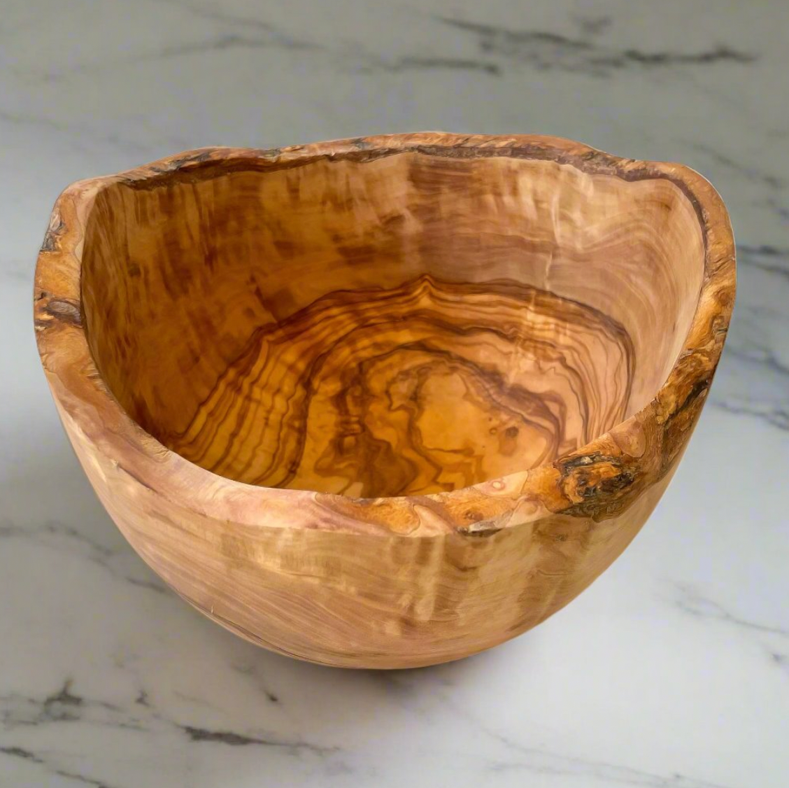 Olive Wood Salad Bowl
