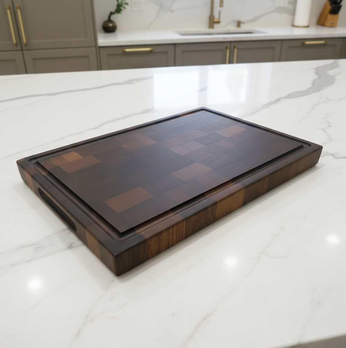 Toasted Maple End Grain Cutting Board "The Avoca"