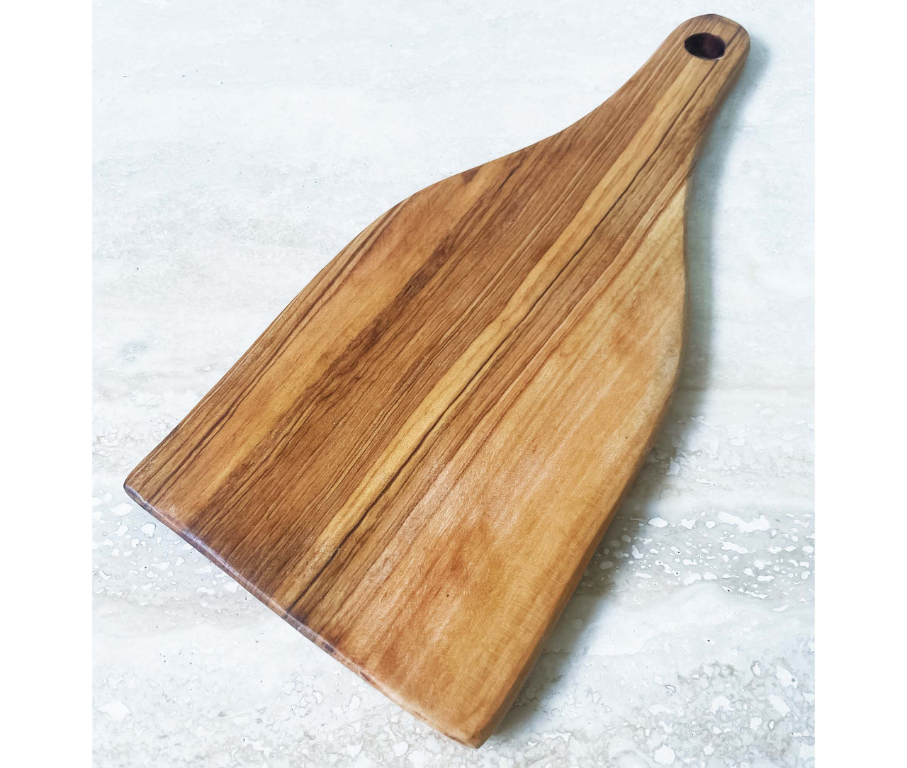 Set Of Two Olive Wood Cheese Boards