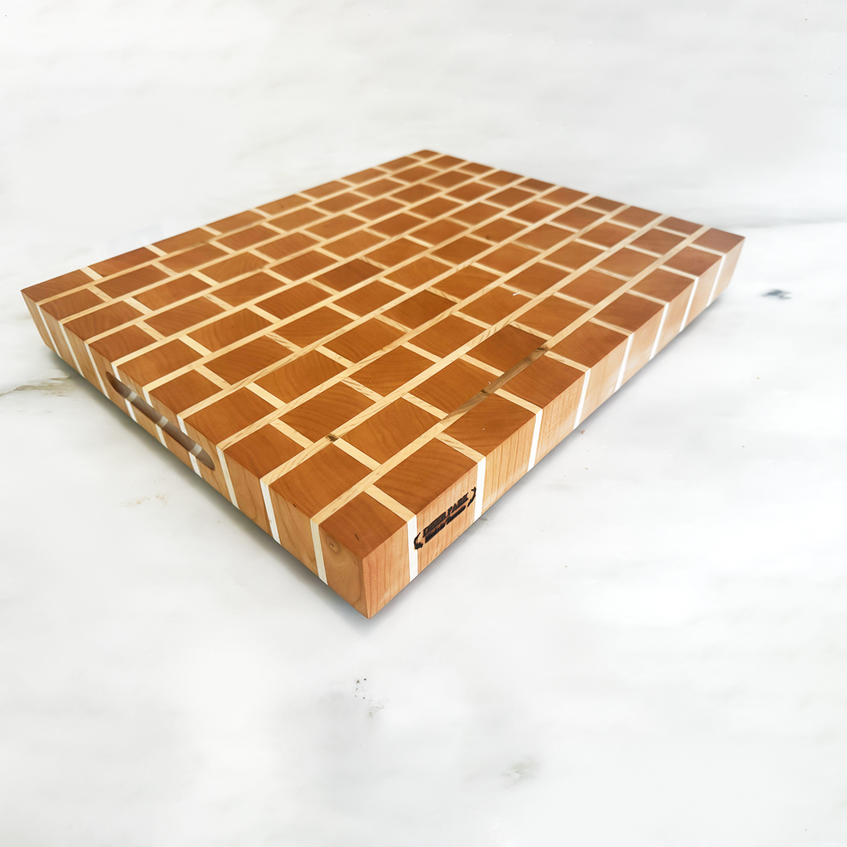Cherry + Maple End Grain Cutting Board "The Kilbarry"