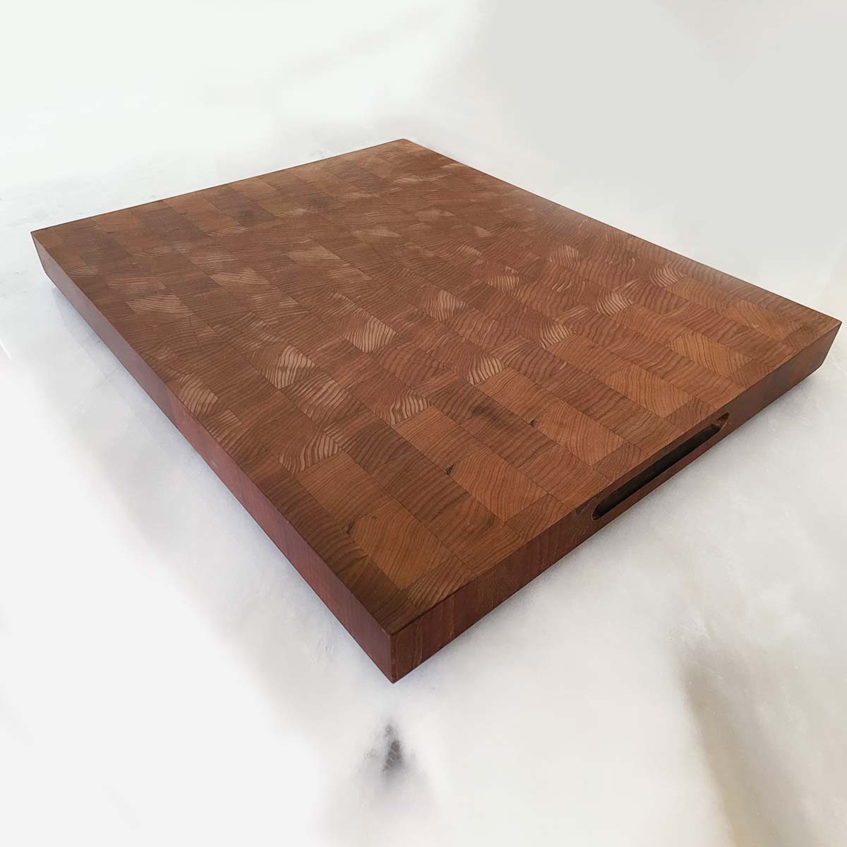 Toasted Maple End Grain Cutting Board "The Rushton"