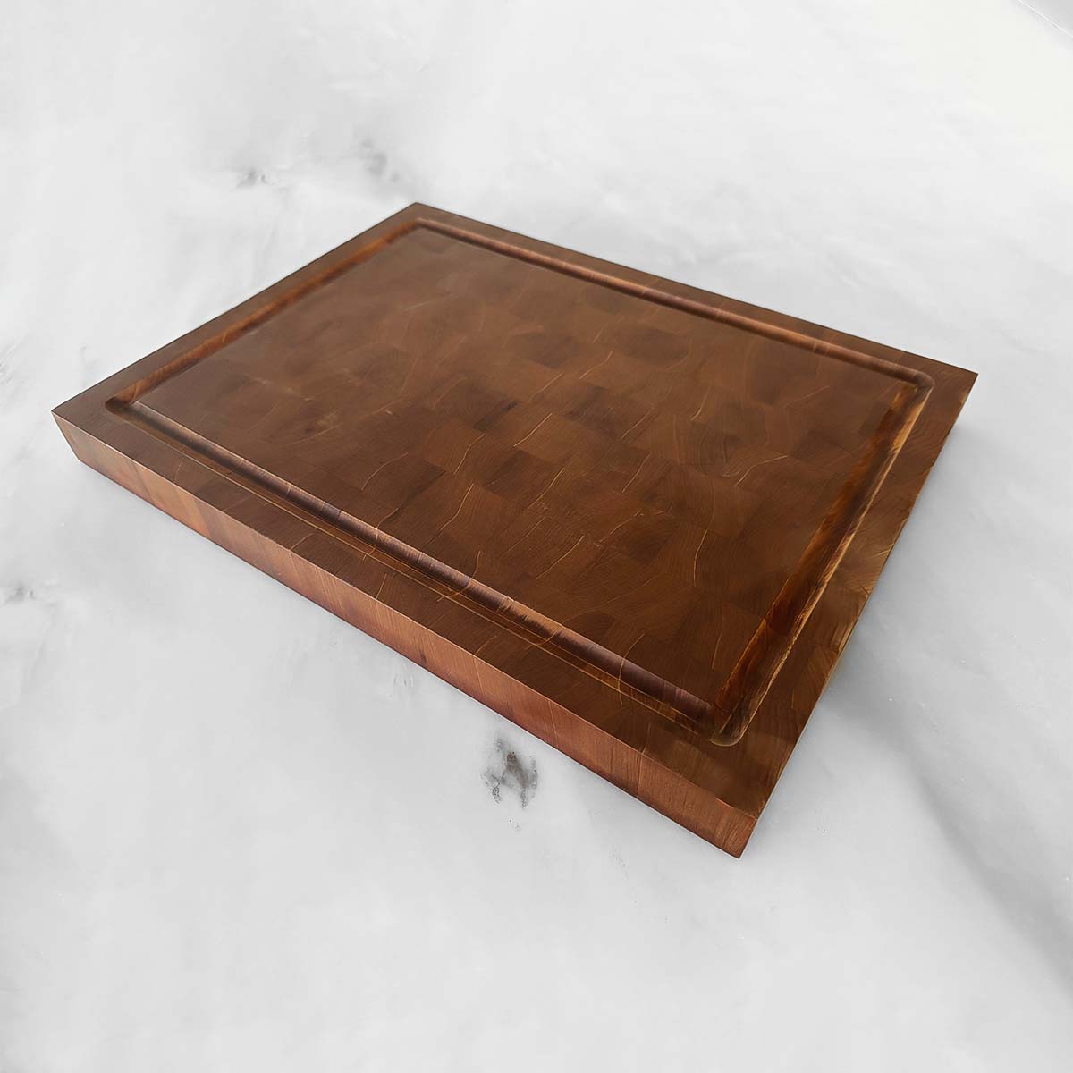 Lightly Toasted Maple End Grain Cutting Board "The Rushton"