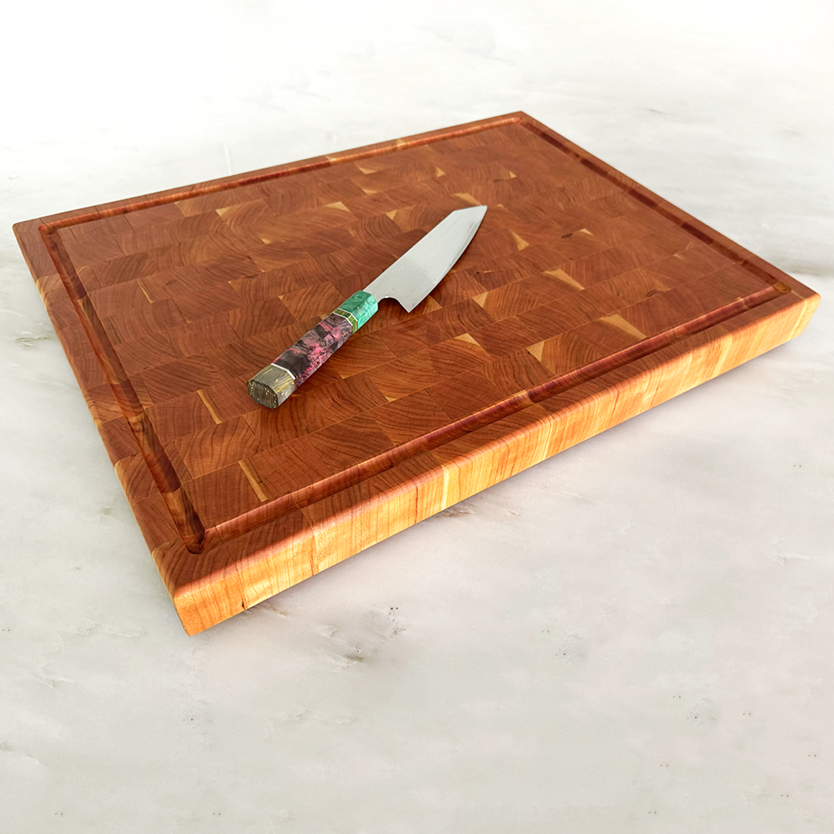 Cherry End Grain Cutting Board "The Lawton"