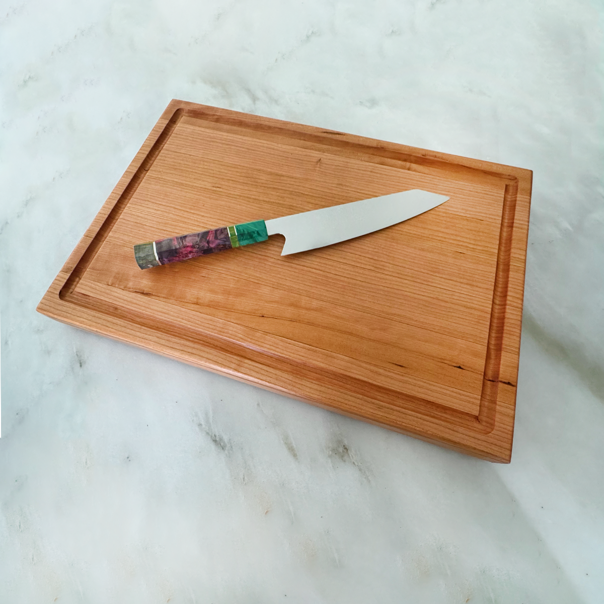 Cherry Cutting Board "The Danforth XL" 18"L x 12"W x 1.25"H