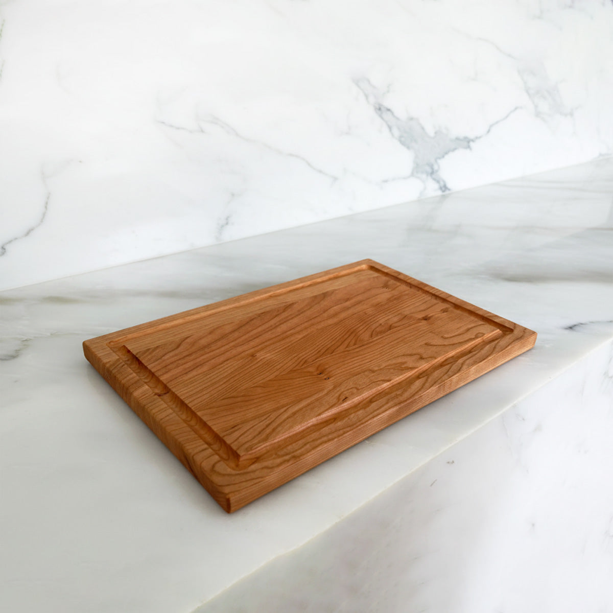 Cherry Edge Grain Cutting Board "The Danforth Thin"