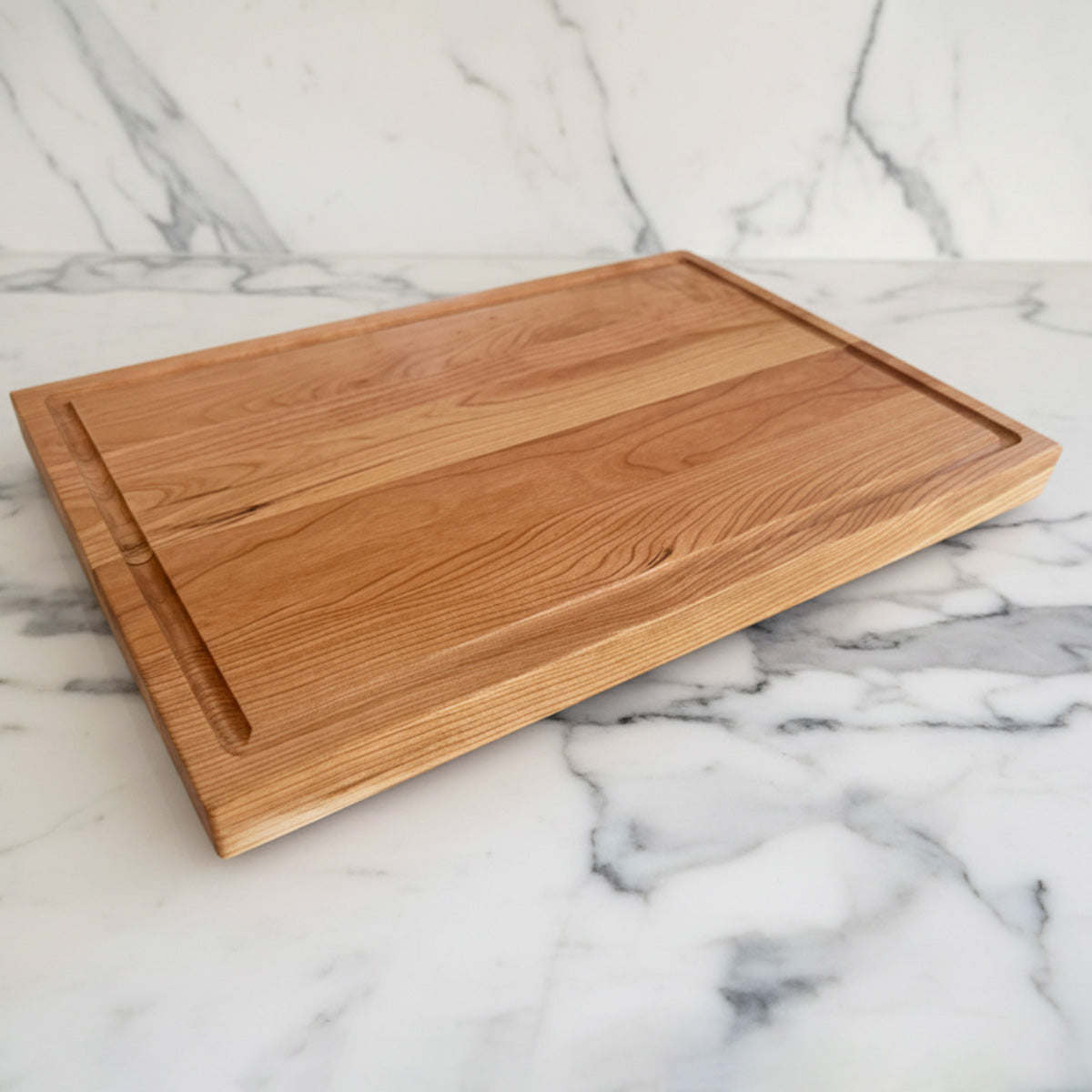Cherry Edge Grain Cutting Board "The Danforth XL"
