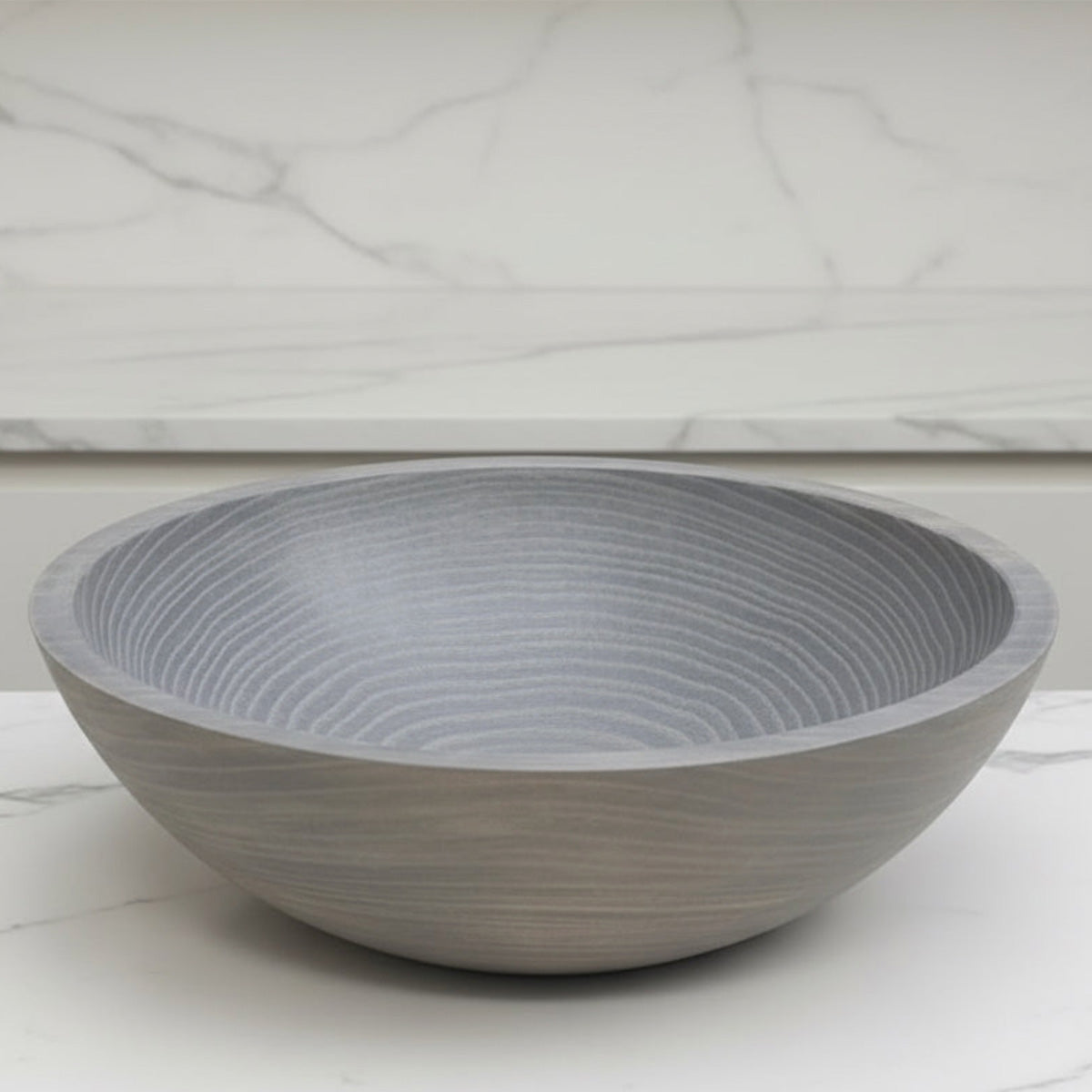 15” Driftwood Oak Salad Bowl