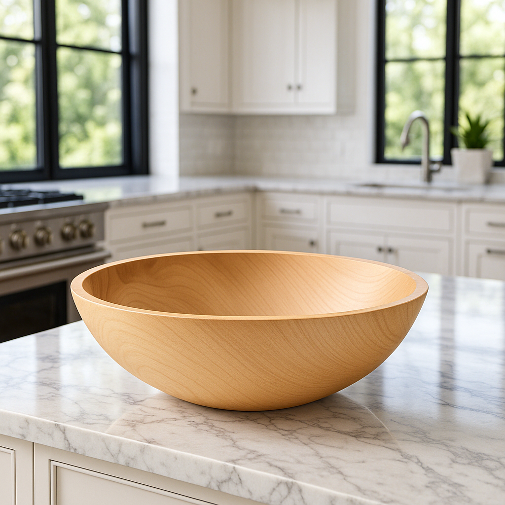 20" Beech Salad Bowl