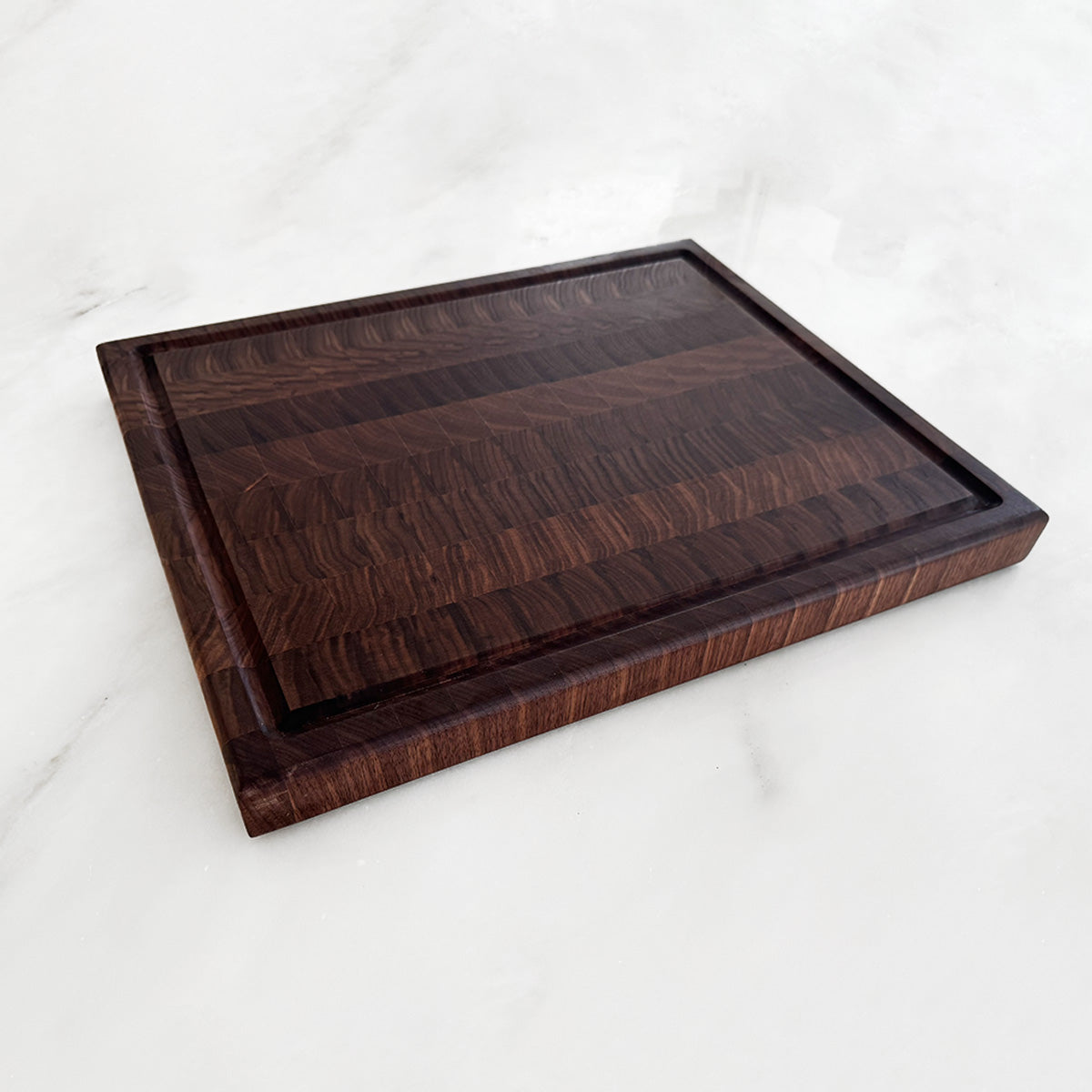 Walnut End Grain Cutting Board "The Hawthorne"