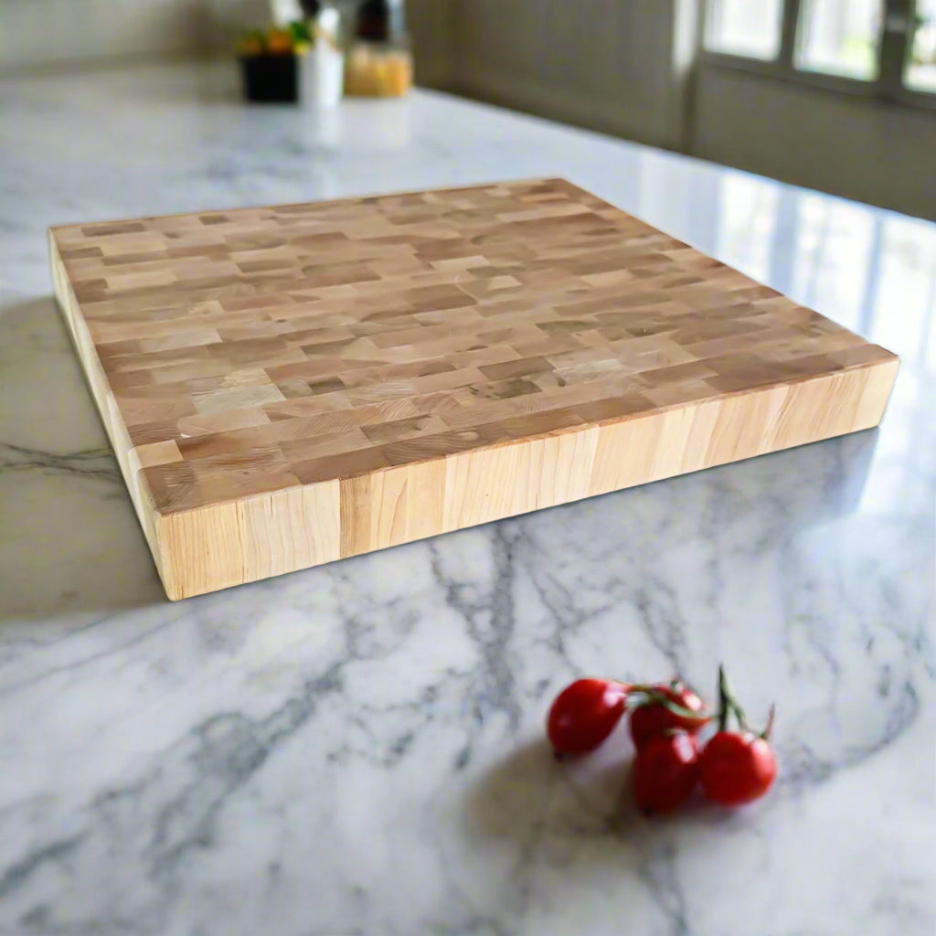 Sugar Maple End Grain Butcher Block "The Belmont"