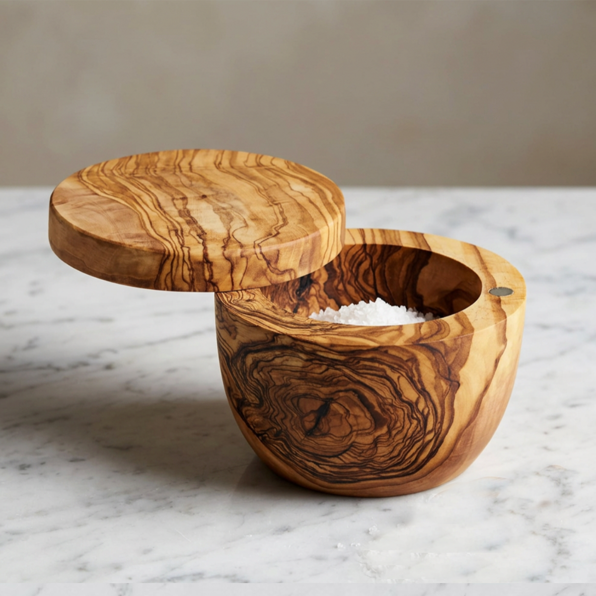 Olive Wood Salt Cellar