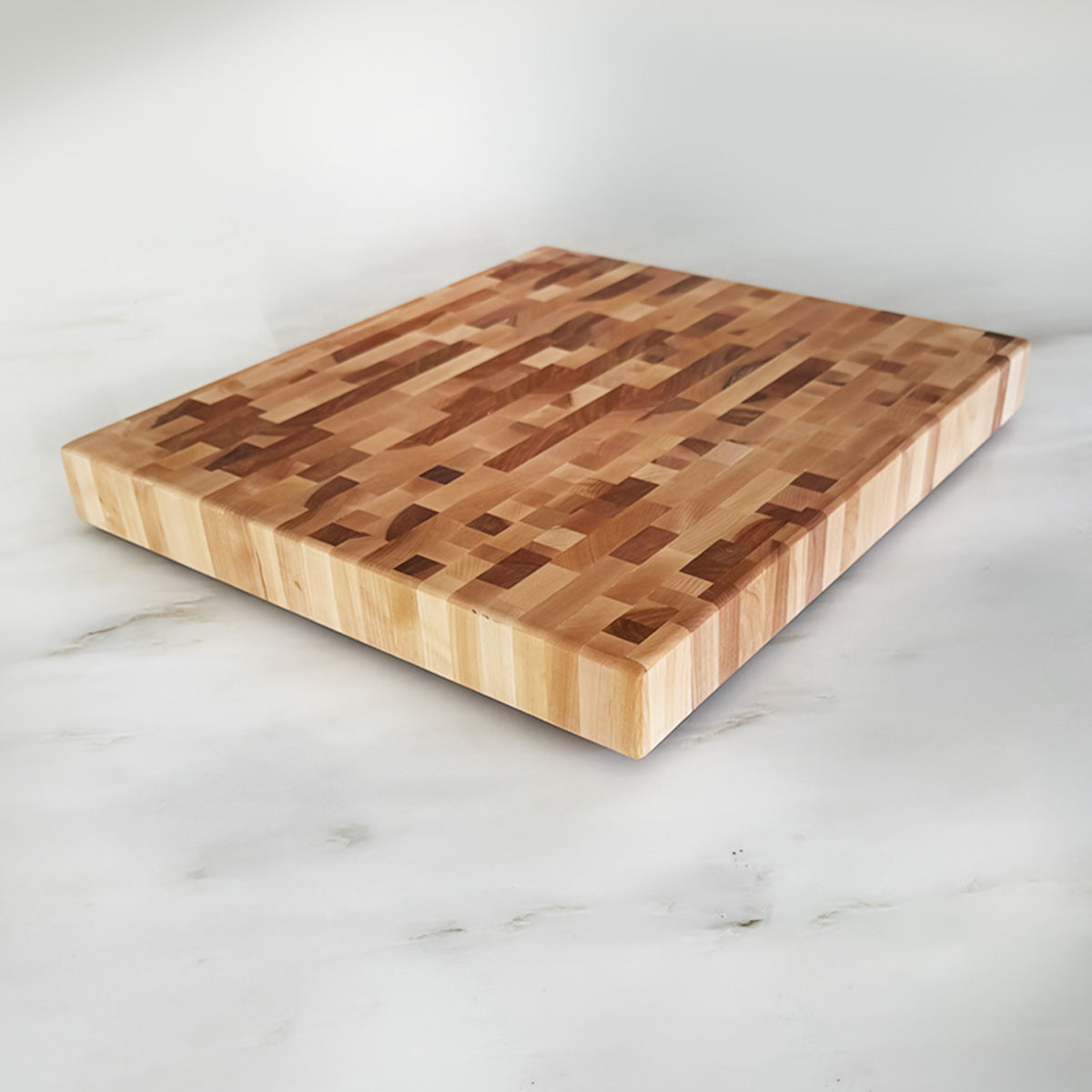 Maple End Grain Chaos Cutting Board