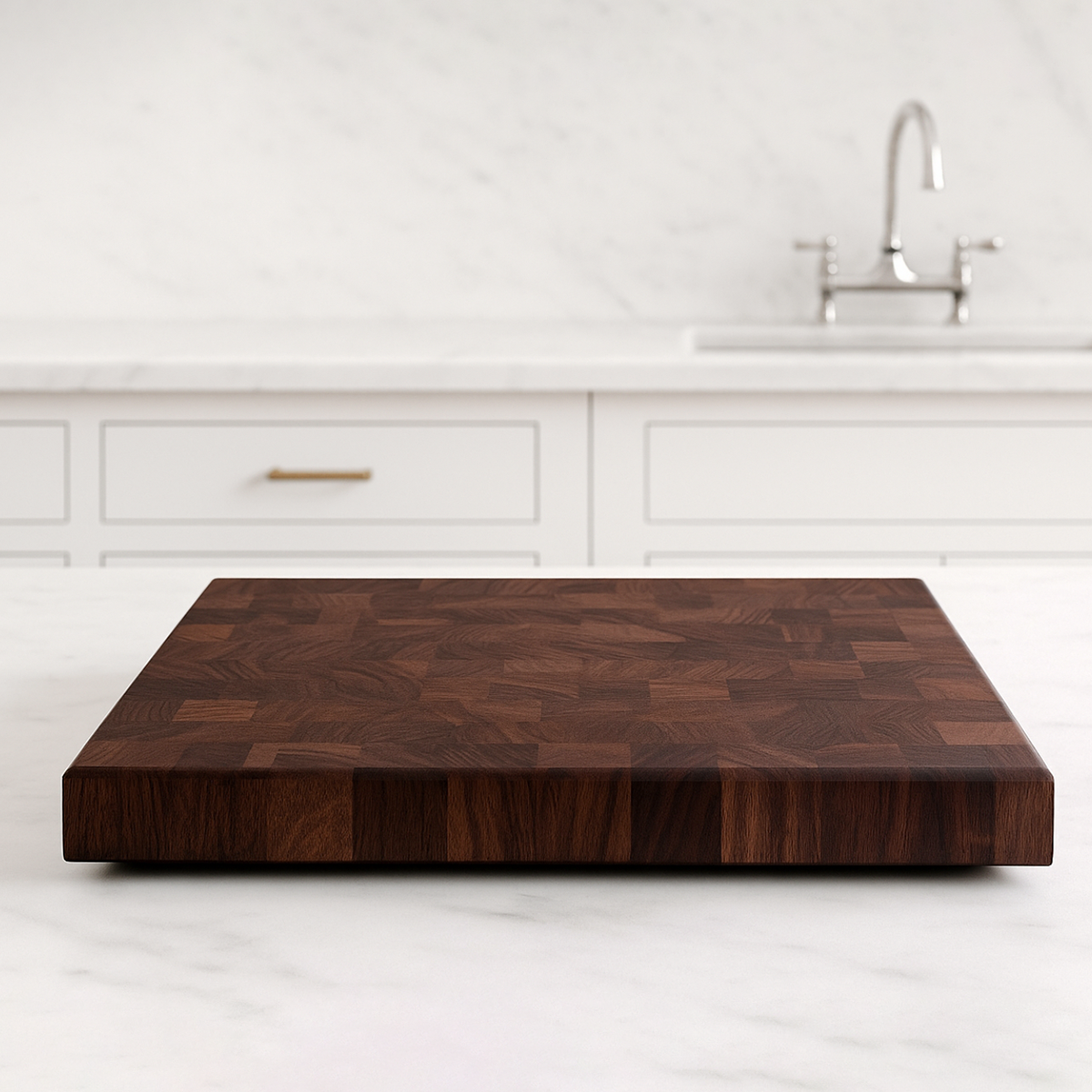 Walnut End Grain Cutting Board "The Beaumont"
