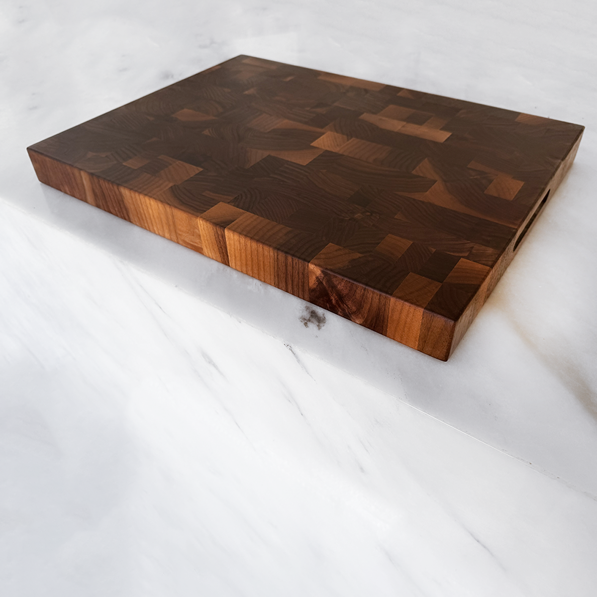 Walnut End Grain Butcher Block Cutting Board "The Beaumont XL"