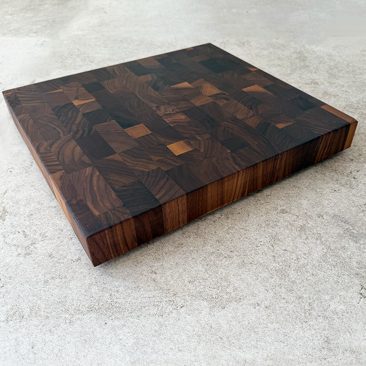 *Limited Edition* Walnut Chaos Butcher Block 15"L x 14"W x 1.75"H