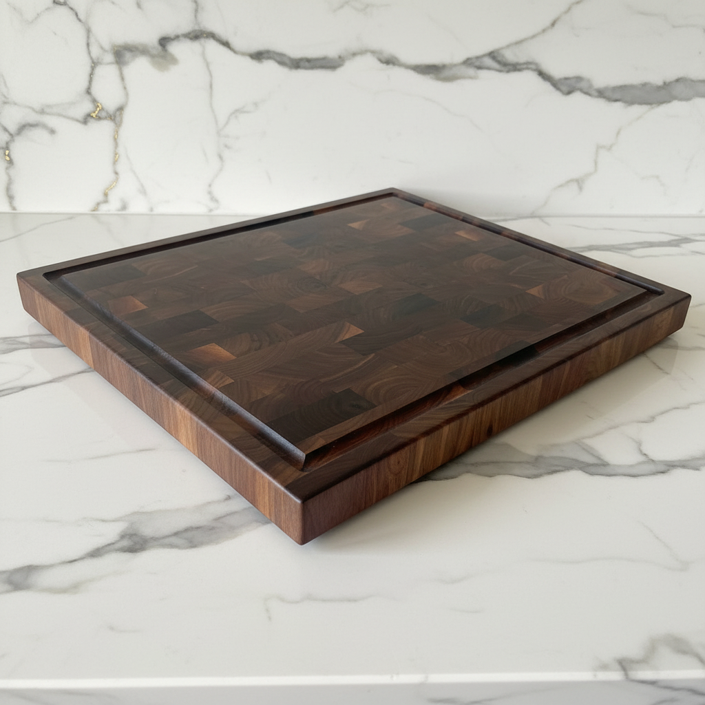 Walnut End Grain Cutting Board "The Beaumont" (3 Sizes)