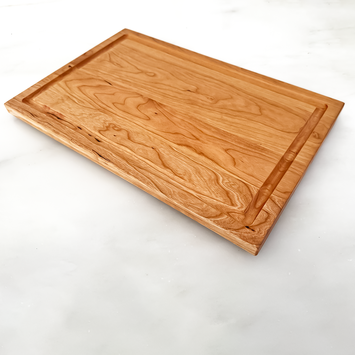 Cherry Edge Grain Cutting Board "The Danforth Thin"