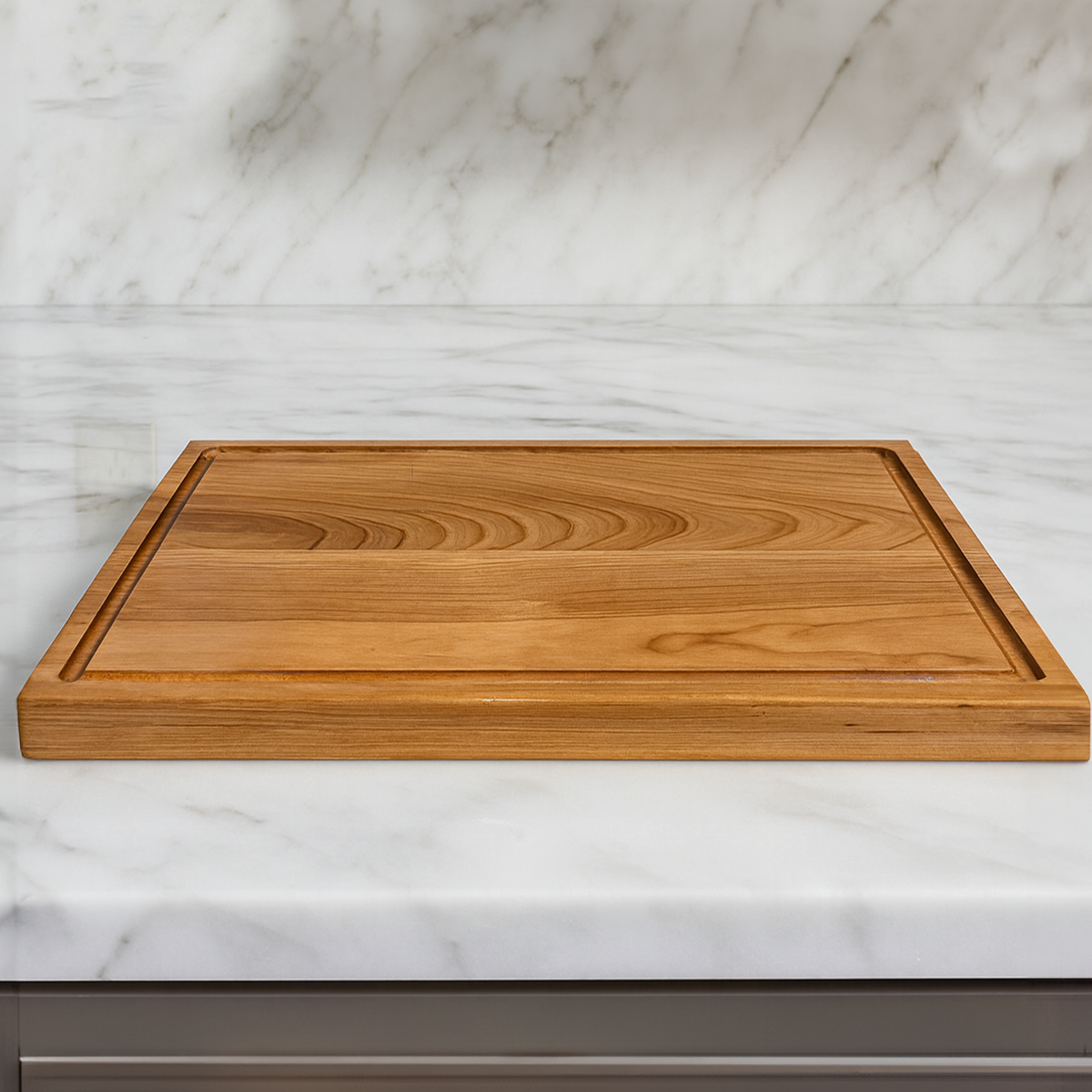 Cherry Edge Grain Cutting Board "The Danforth XL"