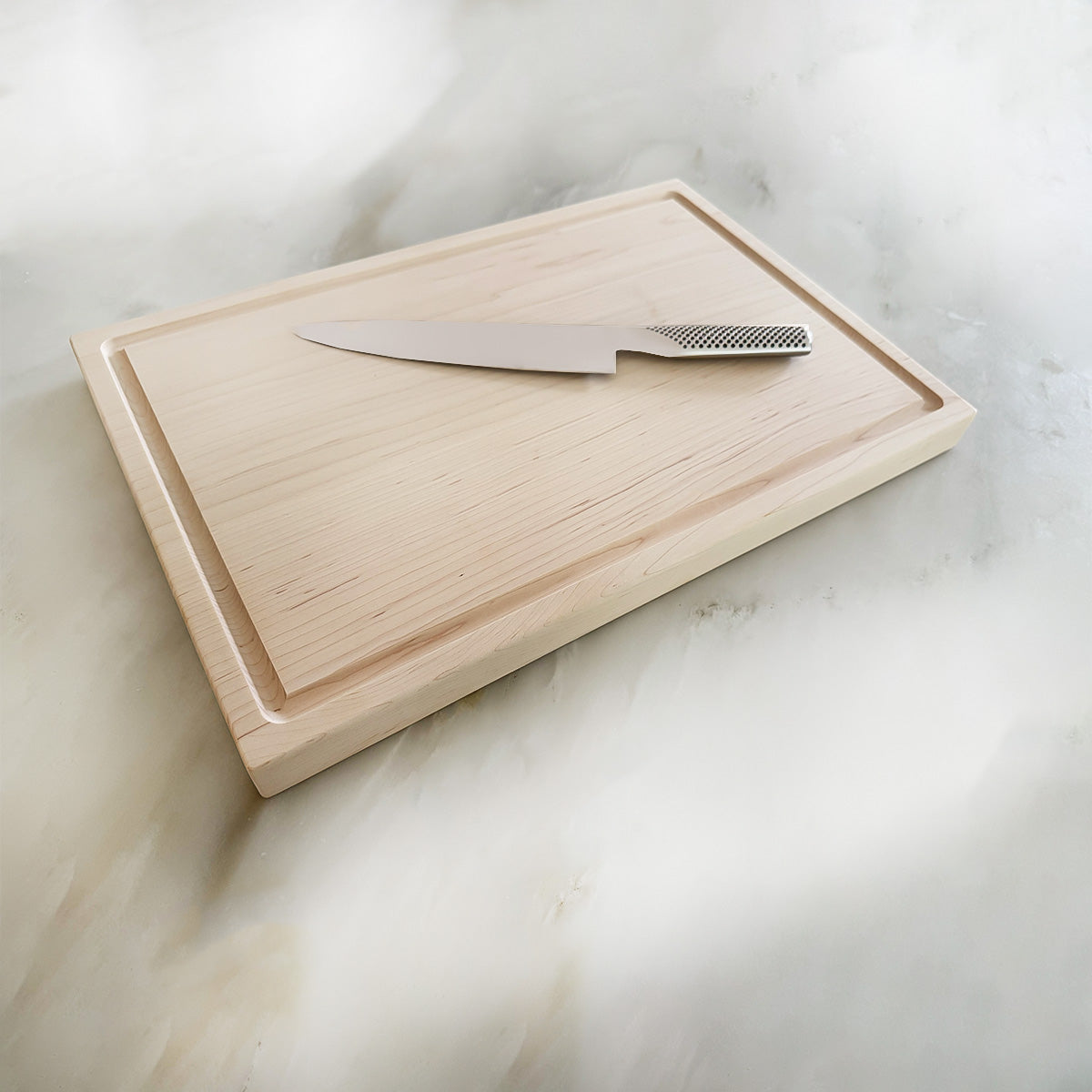 Maple Edge Grain Cutting Board "The Dupont"