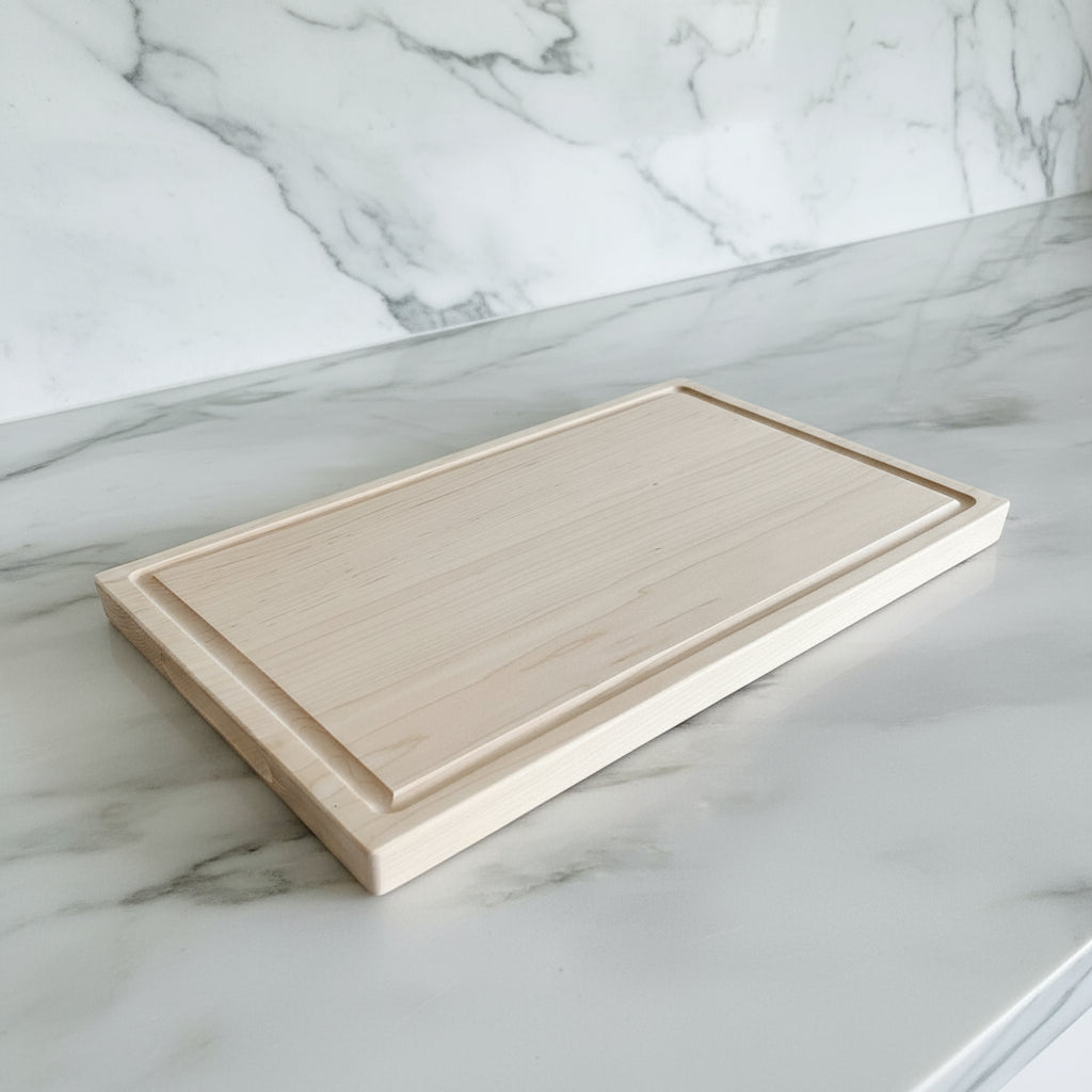 Maple Edge Grain Cutting Board "The Dupont XL"