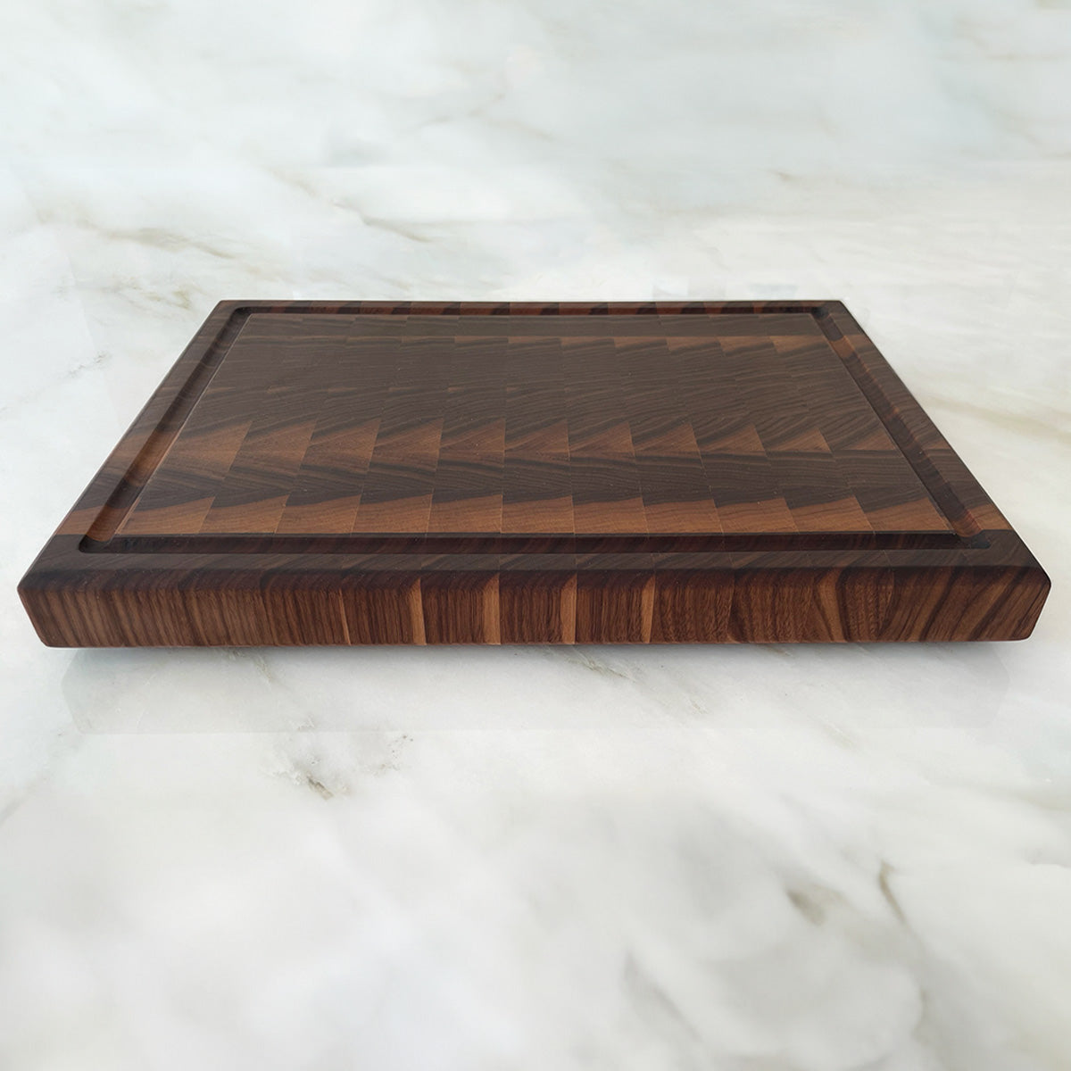 Walnut End Grain Cutting Board "The Hawthorne" (2 Sizes)