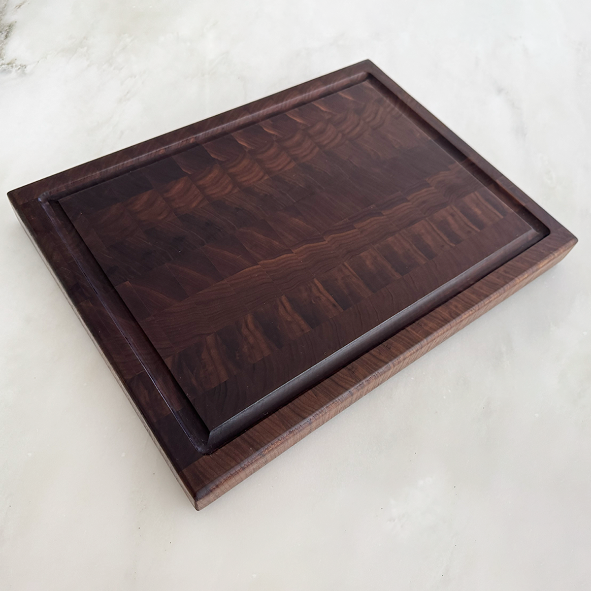 Walnut End Grain Cutting Board "The Hawthorne"
