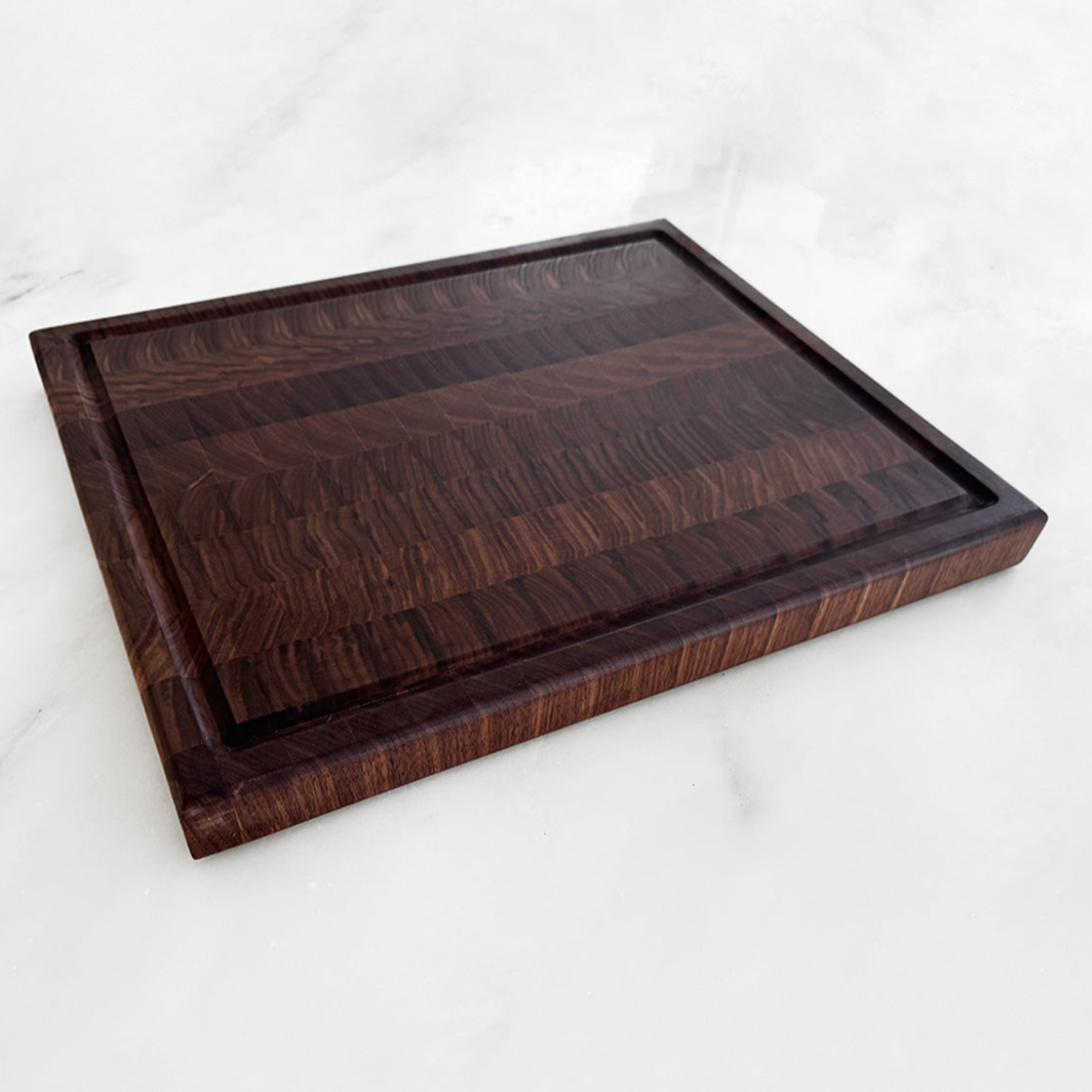 Walnut End Grain Butcher Block "The Hawthorne XL"