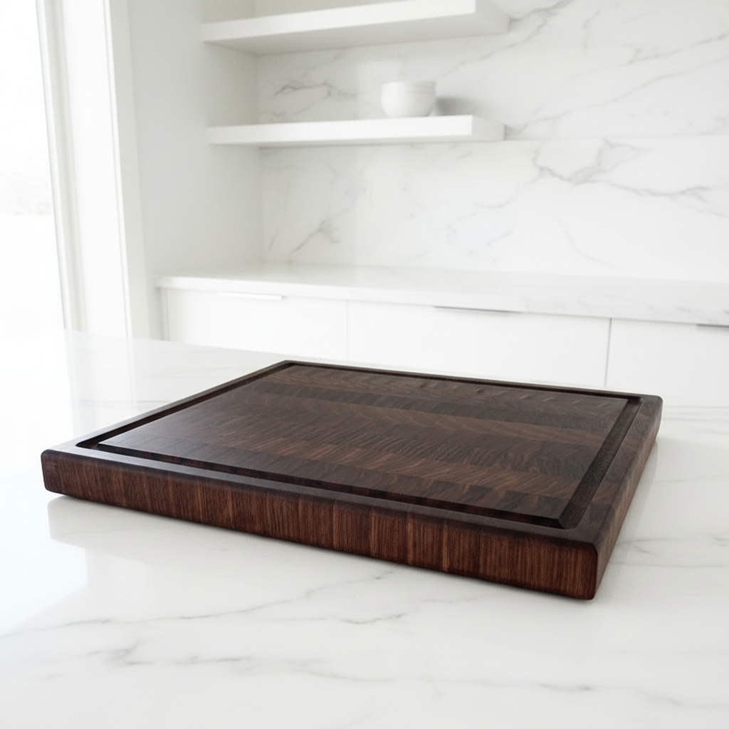 Walnut End Grain Cutting Board "The Hawthorne" (2 Sizes)