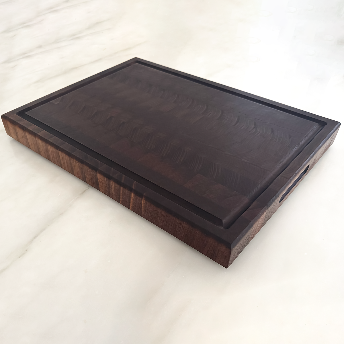 Walnut End Grain Butcher Block "The Hawthorne XL"