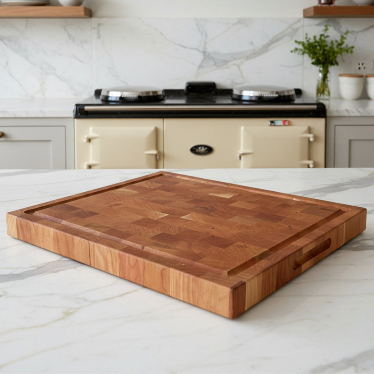 Cherry End Grain Cutting Board "The Lawton"