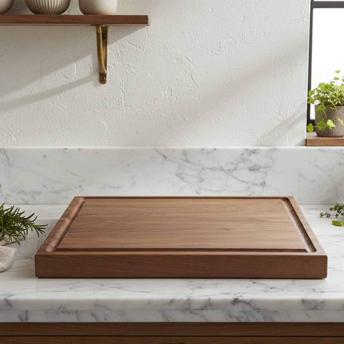 Toasted Maple Edge Grain Cutting Board "The Maple"
