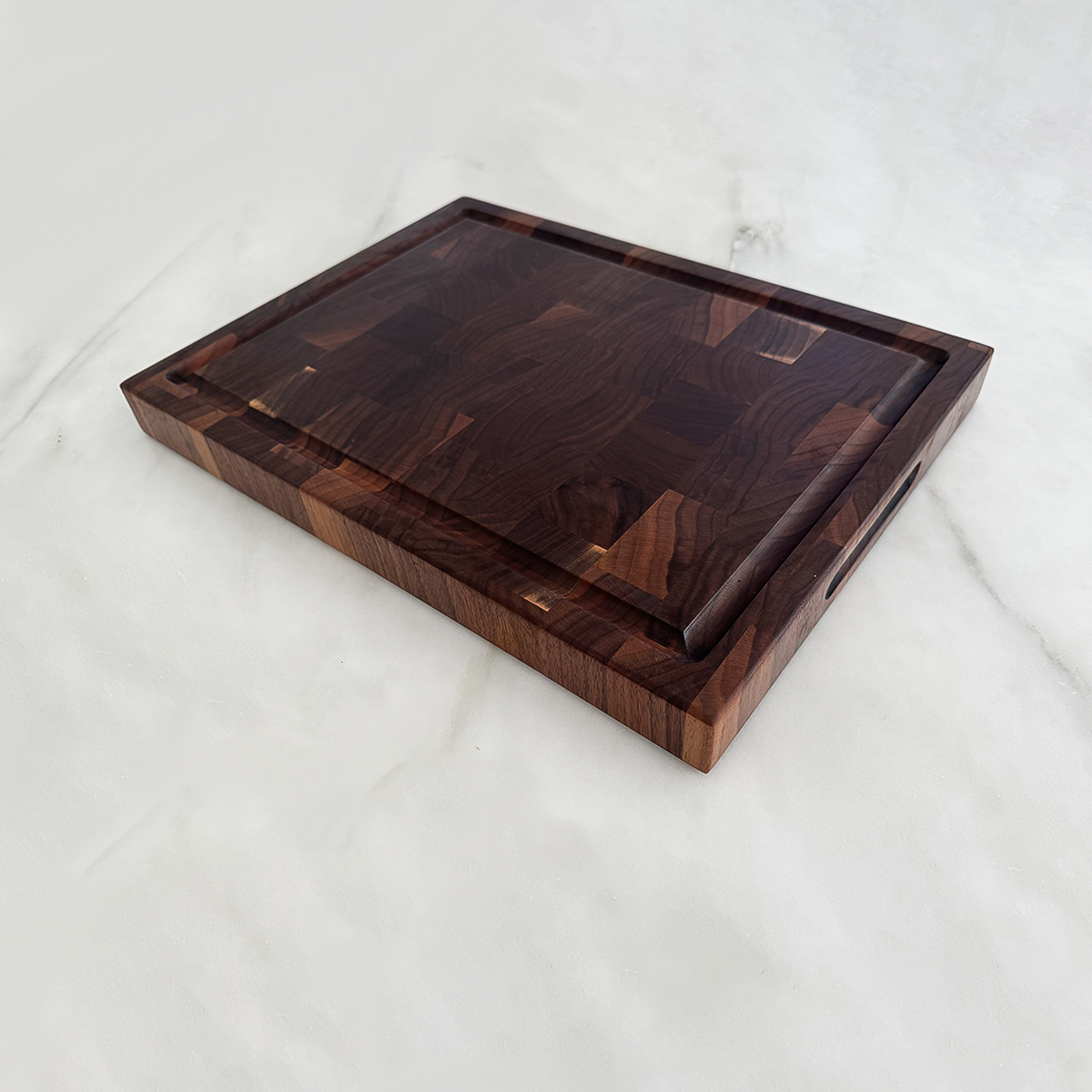 Walnut End Grain Cutting Board "The Beaumont"