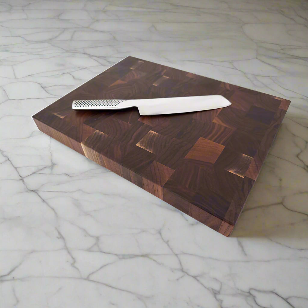 Walnut End Grain Cutting Board "The Beaumont"