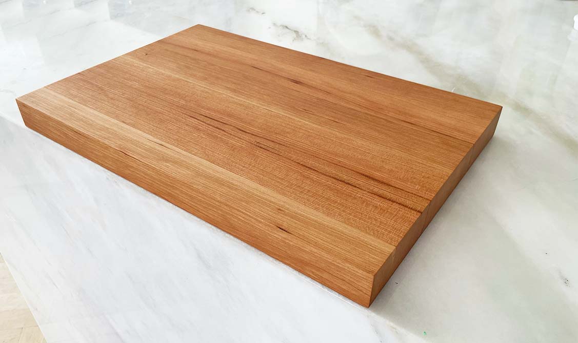 Cherry Over The Counter Edge Grain Cutting Board "The Danforth"