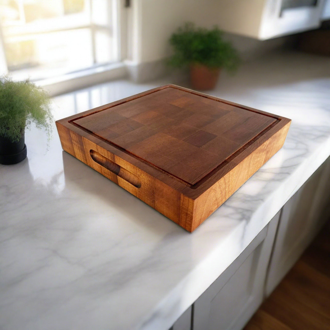 Toasted Maple End Grain Bar Board "The Avoca"